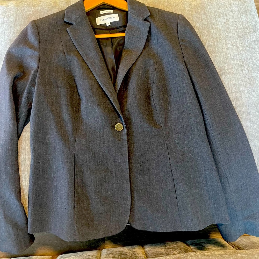 Calvin Klein blazer with hidden pockets